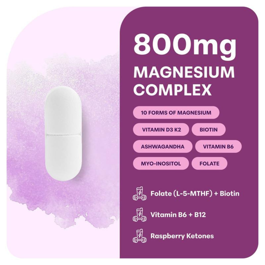 Magnesium Complex for Women | Supports Relaxation, Muscle Recovery & Hormonal Balance
